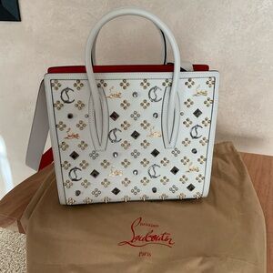 Christian Louboutin Calfskin Spikes Loubinthesky Medium Paloma